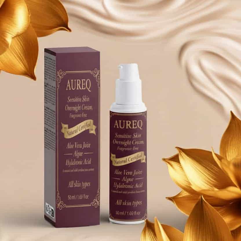 Sensitive skin night cream fragrance-free hypoallergenic moisturizer 50ml